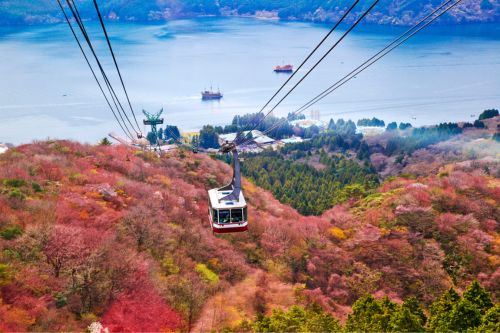 500 x 333 Cable Car in Hakone