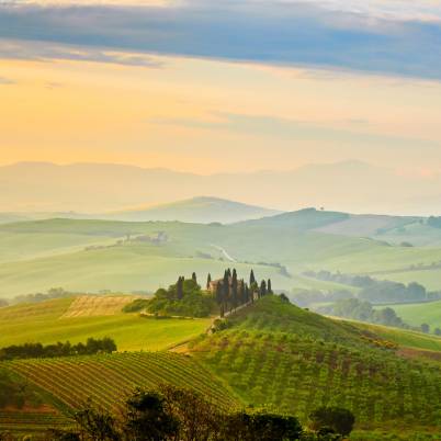 Highlights of Tuscany square