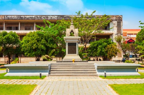 Tuol Sleng Genocide Museum Phnom Penh Cambodia